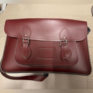 Cambridge satchel large bag genuine leather